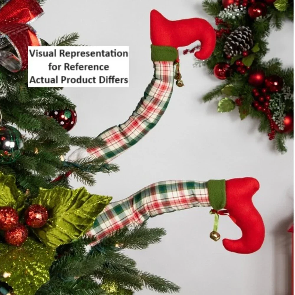 Elf Leg Christmas Picks NWOT